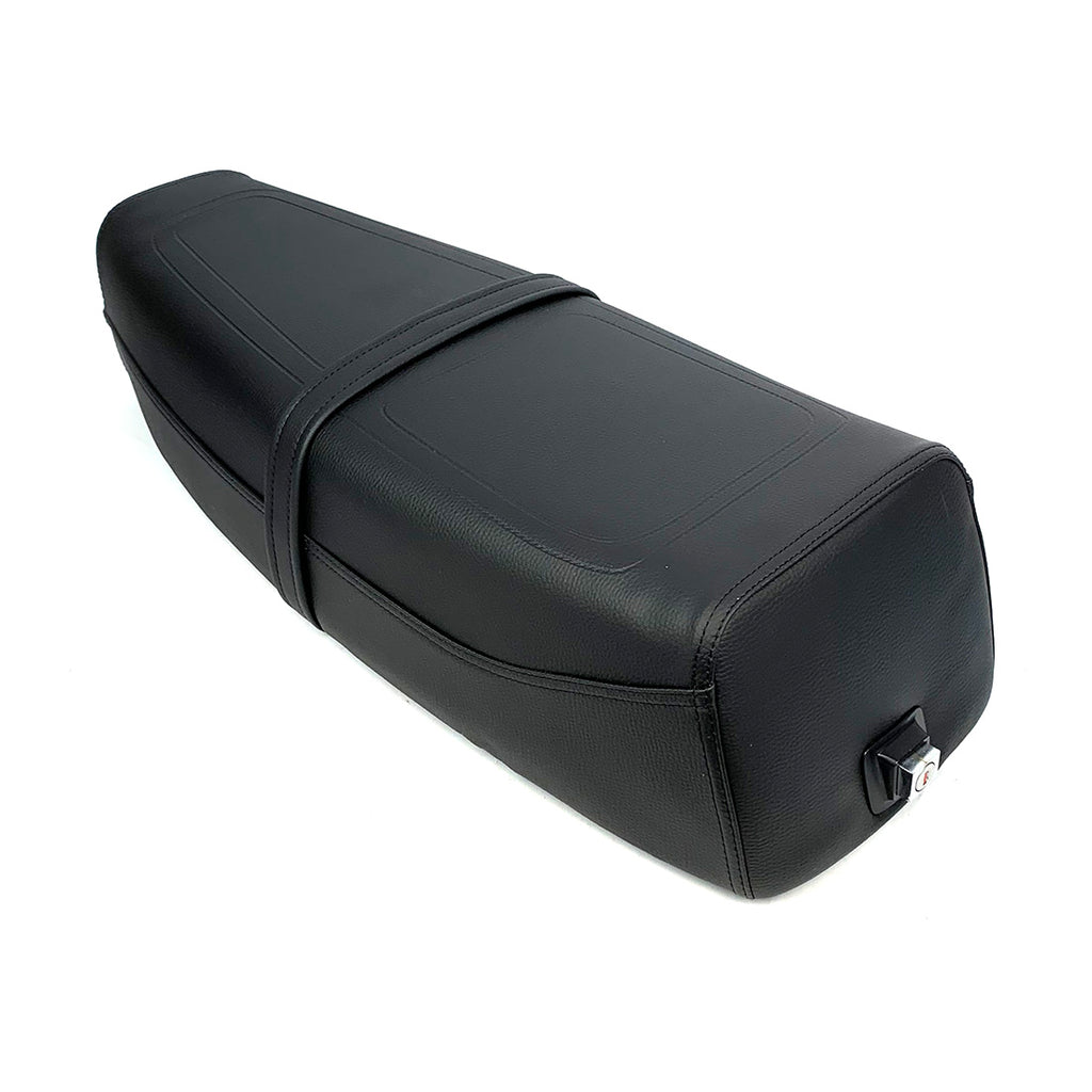VESPA PX Soft Seat Black PLASTIC FRAME MADE IN ITALY