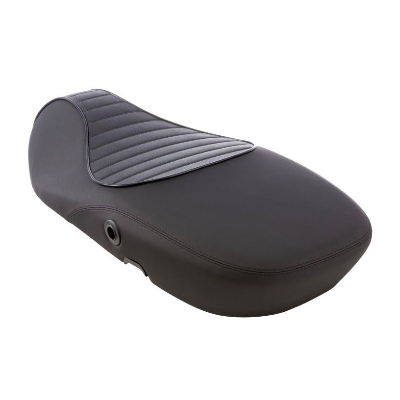 SEAT SADDLE **BLACK** (W/SEAT LOCK HOLE) PRIMAVERA SPORT SEAT 50CC ALSO FITS SPRINT 50CC 2015-CURRENT (1B004482000C2)
