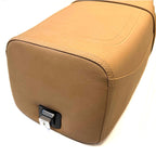 SEAT W/ PLASTIC SEAT FRAME AND FOAM TEXTURED BEIGE COVER VESPA PX STELLA