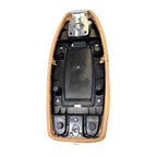 SEAT W/ PLASTIC SEAT FRAME AND FOAM TEXTURED BEIGE COVER VESPA PX STELLA