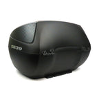 39 LITER SHAD TOP CASE-MATTE BLACK WITH CARBON FIBER STYLE INSERT