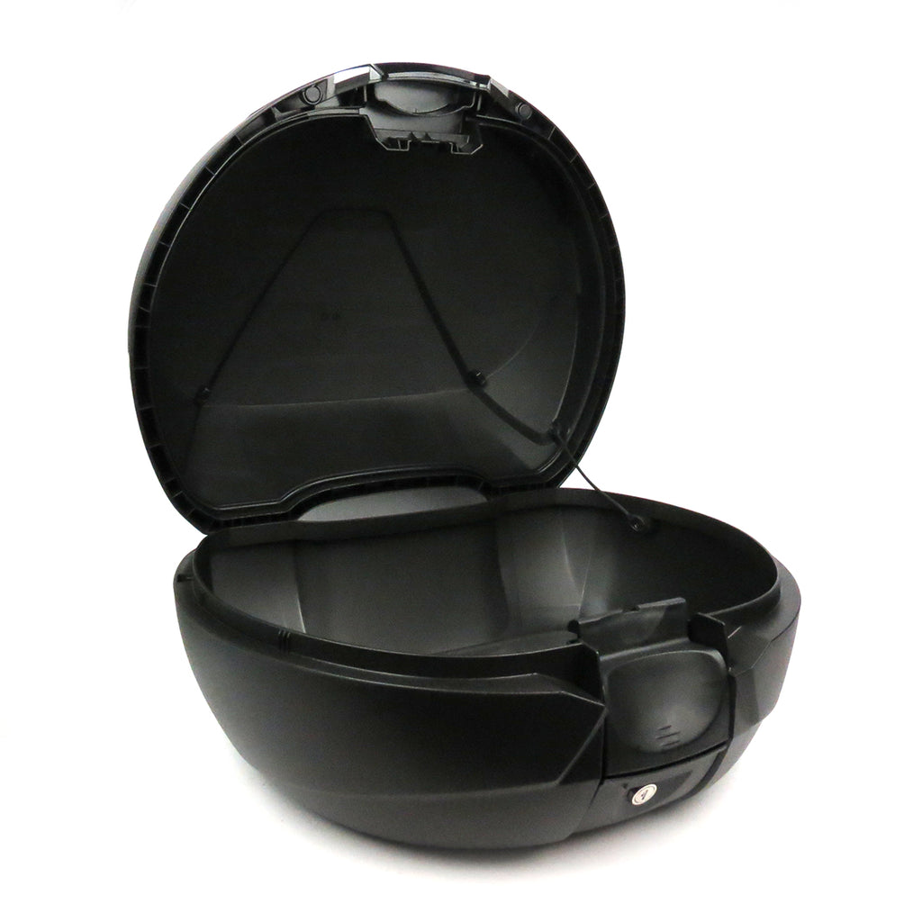 39 LITER SHAD TOP CASE-MATTE BLACK WITH CARBON FIBER STYLE INSERT