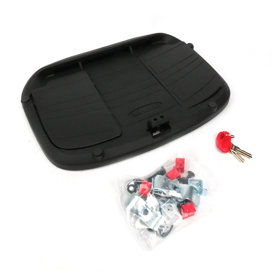 39 LITER SHAD TOP CASE-MATTE BLACK WITH CARBON FIBER STYLE INSERT