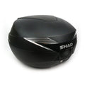 39 LITER SHAD TOP CASE-MATTE BLACK WITH CARBON FIBER STYLE INSERT