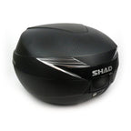 39 LITER SHAD TOP CASE-MATTE BLACK WITH CARBON FIBER STYLE INSERT