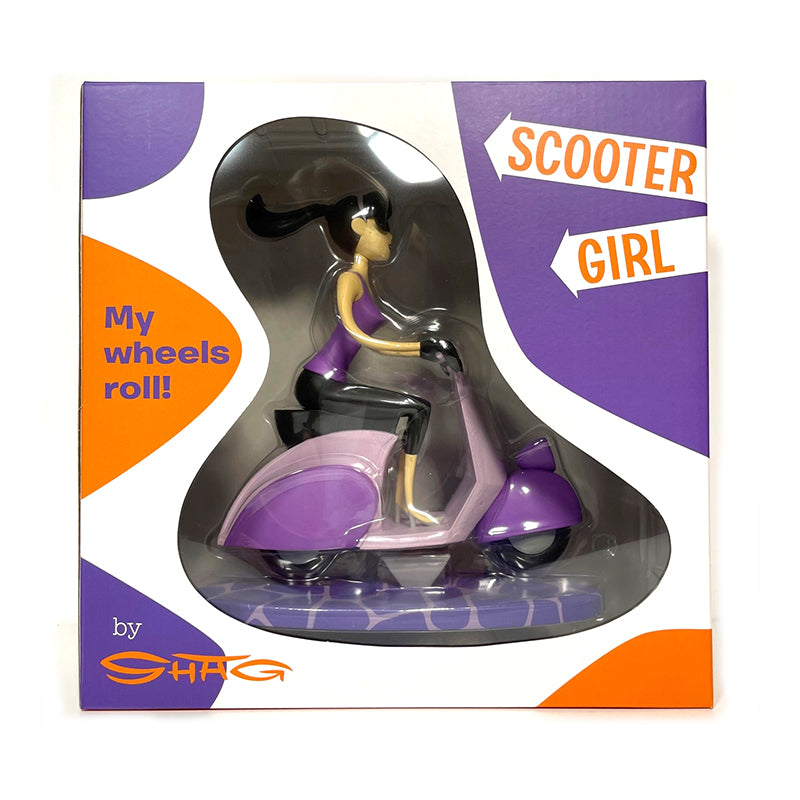 SHAG 8" SCOOTER GIRL TOY - PURPLE EDITION OF 800 **SUPER SALE**