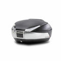48 LITER SHAD TOP CASE SILVER WITH CARBON COVER AND BACKREST PAD D0B48306R