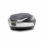 48 LITER SHAD TOP CASE SILVER WITH CARBON COVER AND BACKREST PAD D0B48306R
