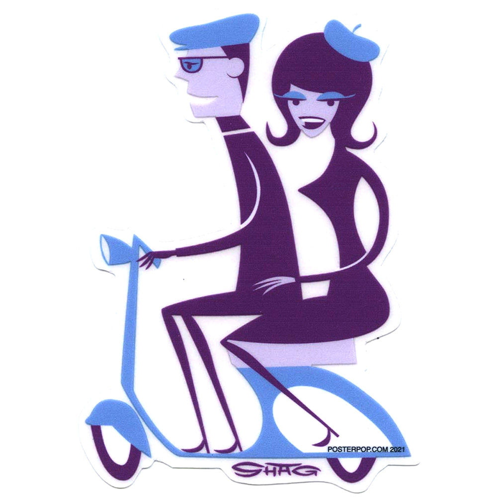 SHAG COUPLE FRENCH 2 UP