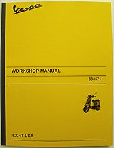 PIAGGIO SERVICE MANUAL LX50