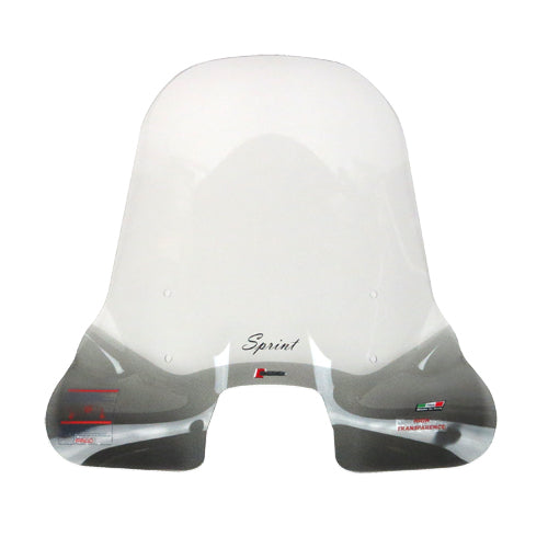 **CLEAR** TALL WINDSHIELD; SPRINT FACO **WILL NOT FIT W/U.S. SPEC TURN SIGNALS (You need "MI200-PR" to relocate front signals)