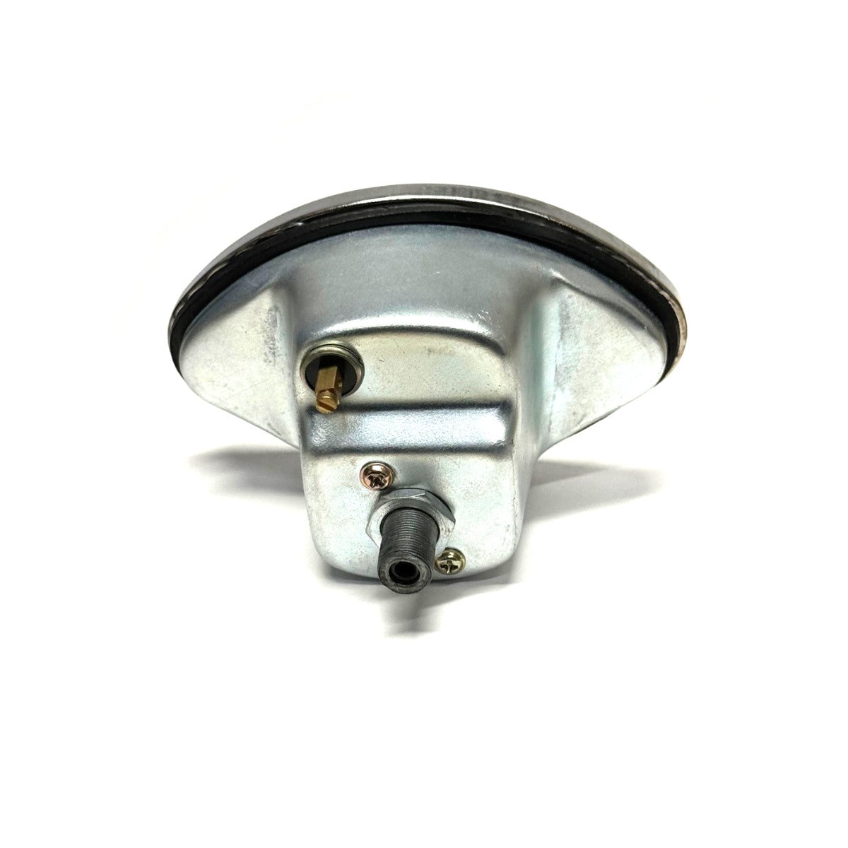 100KM CLAMSHELL SPEEDO (w/Piaggio logo Uses 2.7mm speedo inner cable Bulb not included (uses round base 7mm bulb "12V2W")