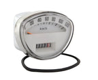 Aftermarket White Face Plate Speedometer 120 KM/H  - RALLY, SPRINT, SMALL FRAME