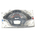 SPEEDOMETER VESPA GTS 300 SUPER SPORT ABS 2015-2020 HPE FLAT BLACK W/RED BACKLIGHT (1D001599)