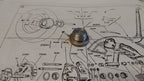 **NOS** ALUMINUM BLOCK-OFF PLUG FOR  SPEEDOMETER GEAR
