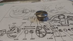 **NOS** ALUMINUM BLOCK-OFF PLUG FOR  SPEEDOMETER GEAR