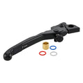 RIGHT SPORT BRAKE LEVER RIZOMA BLACK ANODISED ADJUSTABLE PLUS  FOR VESPA GTS/GTS 2005-2022 (EACH) **CLOSEOUT**