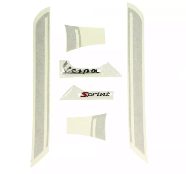 **SILVER** RACING DECAL SET FOR SPRINT AND PRIMAVERA (605944M00A)