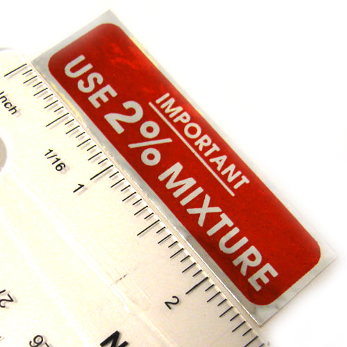 2% Mixture Sticker Large