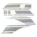 BLACK DECAL/STICKER KIT COWLS/FRONT FENDER VSE RALLY 200