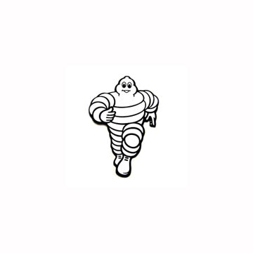 Michelin Man Sticker Small-Mini Size 1.5 Inches