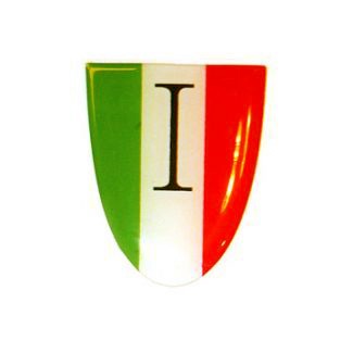 Italain I Shield Puffy Decal