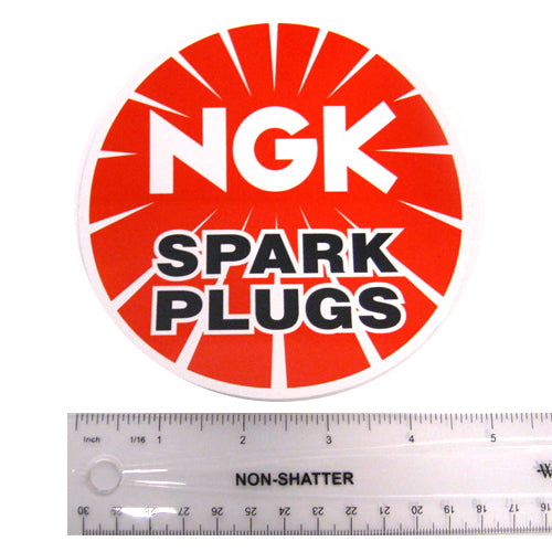 NGK Round Sticker 5 Inches