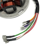 Stator Plate for VINTAGE VESPA P200E 1980-81 USA Models (Red-Yellow Wire) (163910)