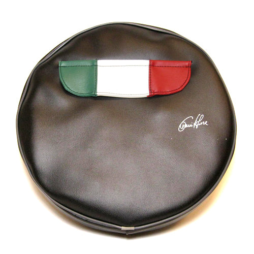 Italian Flag Spare Tire Cover for 8 inch tires