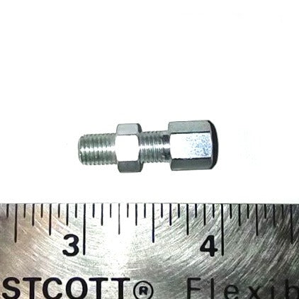 THROTTLE CABLE ADJUSTER SCREW (WITH LOCK NUT) (024638) VINTAGE VESPA