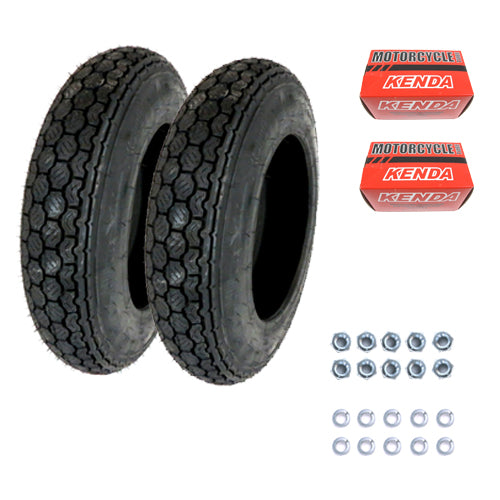 Tire Kit **CONTINENTAL** 3.50 x 10 P PX Sprint GL Rally
