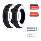 Tire Kit **SHINKO WHITE WALL** P/PX/Sprint/GL/Rally