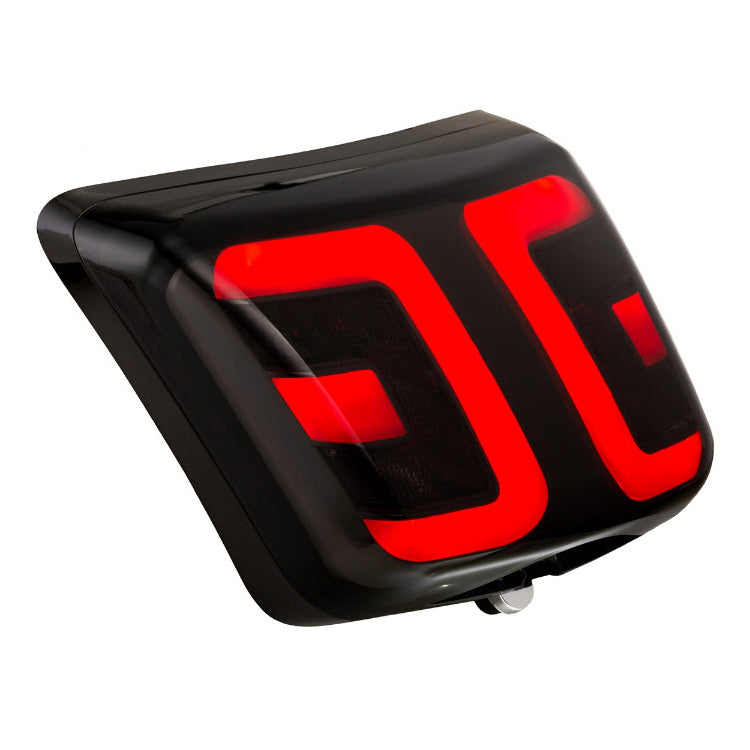 SMOKE LED TAILLIGHT ASSEMBLY W/GLOSSY BLACK BEZEL (REMOVE CLIP BRACKET TO FIT) GTS/GTV/SUPER 300 HPE 2020-2022