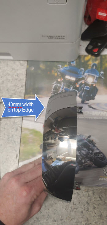HEADLIGHT CHROME BEZEL RIM - PRIMAVERA SPORT 2018-2019