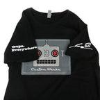 ROBOT SIGNATURE T-SHIRT WOMEN'S BLACK