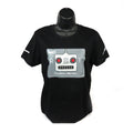 ROBOT SIGNATURE T-SHIRT WOMEN'S BLACK