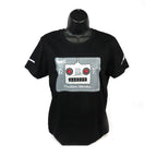 ROBOT SIGNATURE T-SHIRT WOMEN'S BLACK