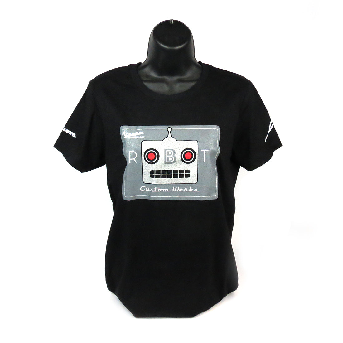 ROBOT SIGNATURE T-SHIRT WOMEN'S BLACK