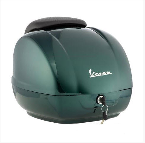 VERDE BOSCO (BRITISH RACING GREEN)  349/A TOPCASE W/ BROWN PAD GTS TOURING