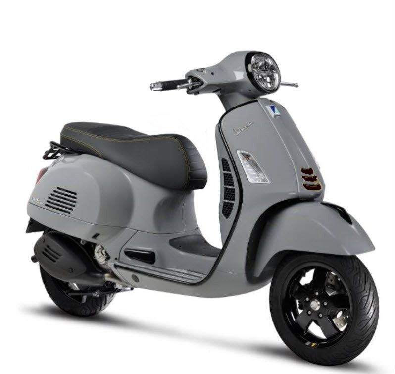 BLACKOUT TRIM KIT VESPA GTS HPE 2020-2022 **CLOSEOUT**