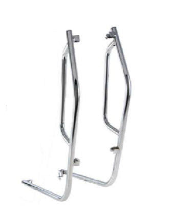 FRONT CRASH BARS FOR LEGSHIELD PX/STELLA BY CUPPINI CLAMP ON TYPE ***NO DRILLING REQUIRED***