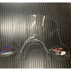Vespa GTS Wider Mid-size Windshield by Faco Fits GT200-GTS HPE 2005-2022