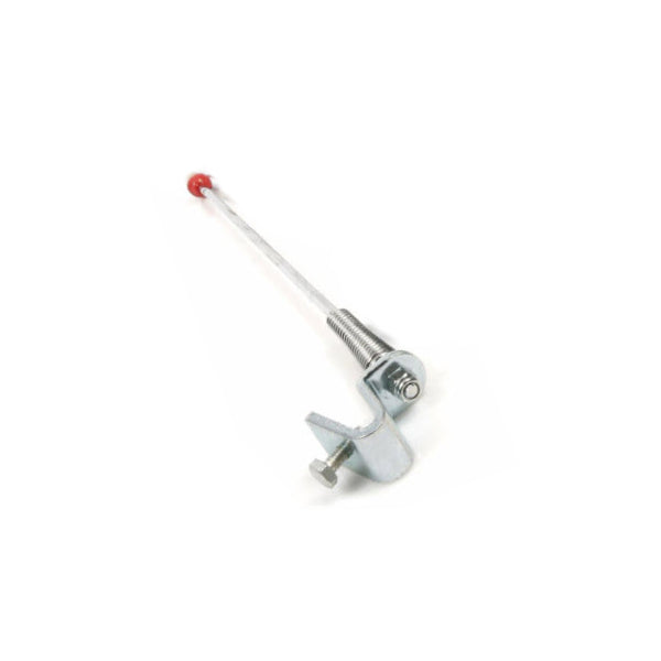 FLAG POLE W/ STAINLESS STEEL SPRING MOUNTED STEM