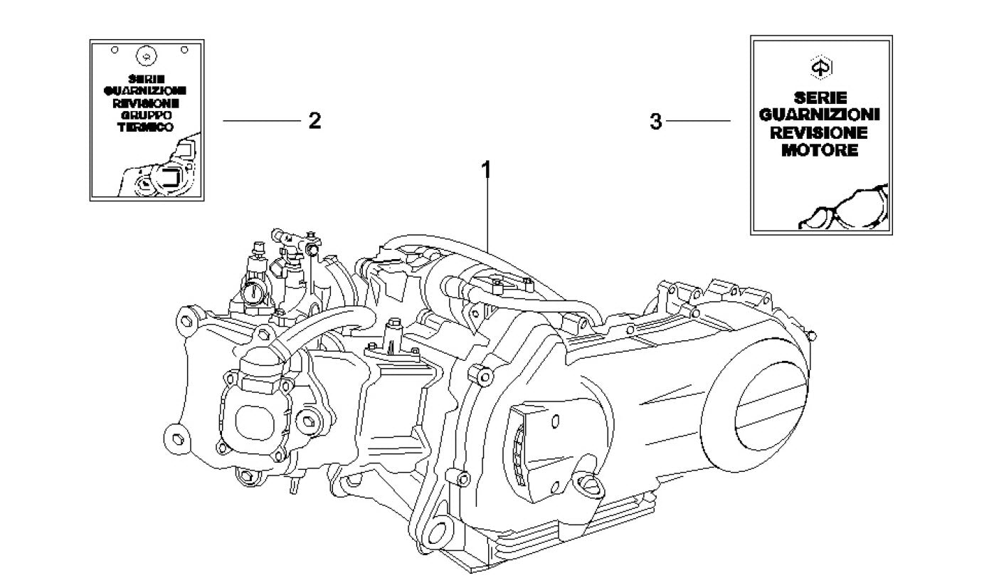 Engine Assembly Parts Book GTS 250 2006-2009