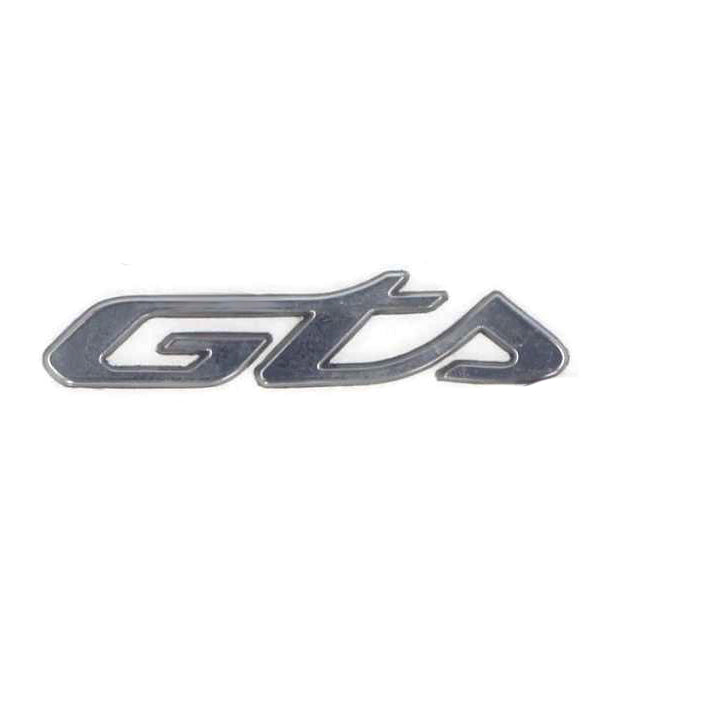 "GTS" CHROME DECAL STICKER VESPA GTS HPE2 2023-