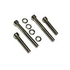 **TEXTURED MATTE BLACK** VESPA MOTORSPORT CNC MACHINED PASSENGER FOOTPEG EXTENDERS-GT/GTS/SUPER/GTV/HPE2