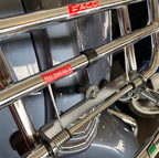 FACO CHROME FRONT FOLDING RACK GTS GTV SUPER 300 HPE HPE2 2020- **REQUIRES DRILLING**