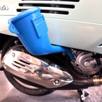 BLUE OIL FUNNEL W/MODIFIED TIP FOR VESPA HPE HPE2 GTS310 PRIMAVERA SPRINT PIAGGIO SCOOTERS  *SCOOTERWEST EXCLUSIVE*