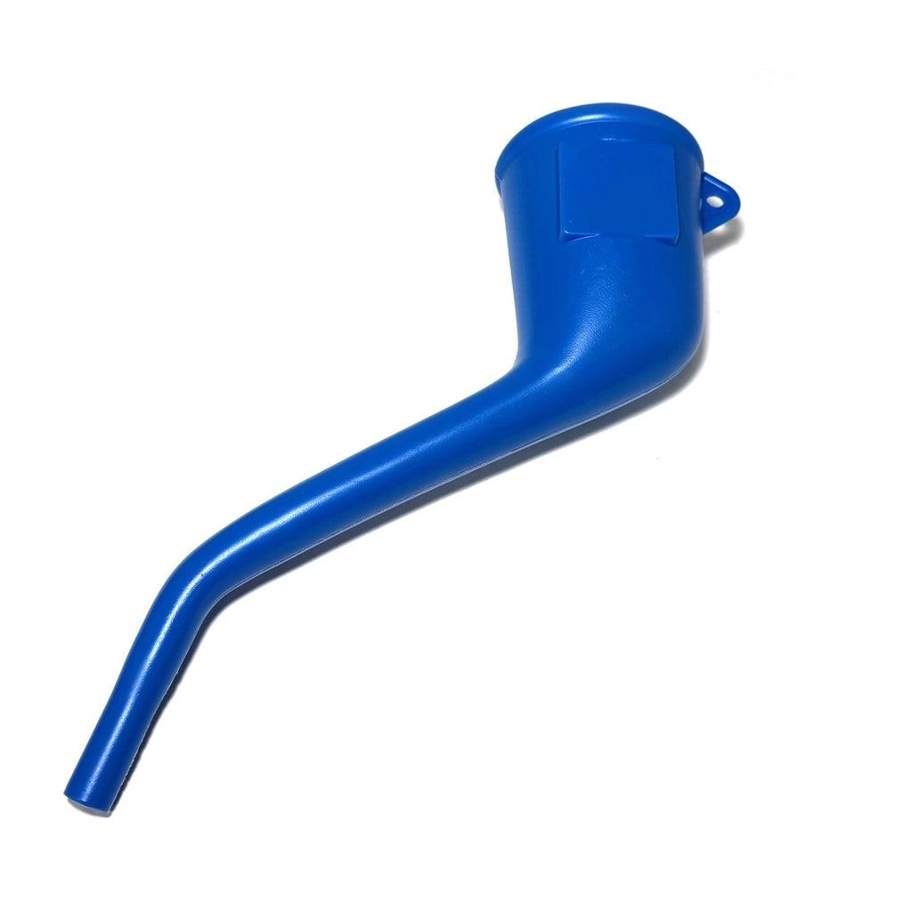 BLUE OIL FUNNEL W/MODIFIED TIP FOR VESPA HPE HPE2 GTS310 PRIMAVERA SPRINT PIAGGIO SCOOTERS  *SCOOTERWEST EXCLUSIVE*