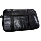 *BLACK LEATHER* GLOVE BOX BAG VESPA GTS 200 300 GTS310 PRIMAVERA, SPRINT, PX **SCOOTERWEST EXCLUSIVE**